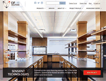 Tablet Screenshot of cifsolutions.com